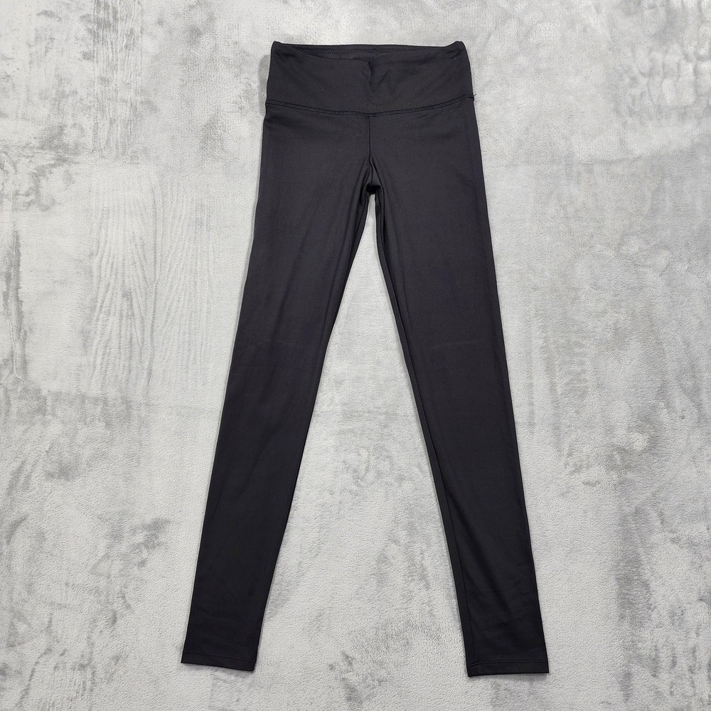 Felina Leggings Womens S Black Mid Rise Ankle Stretch Pull On Casual‎ Athleisure